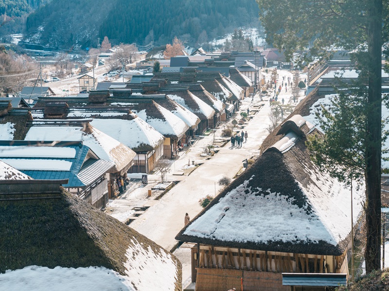 酷航【雪花飛舞∼東北藏王纜車+狐狸村偕樂園5日】銀山溫泉大內宿會津若松城偕樂園藏王狐狸村豬苗代湖無自理餐